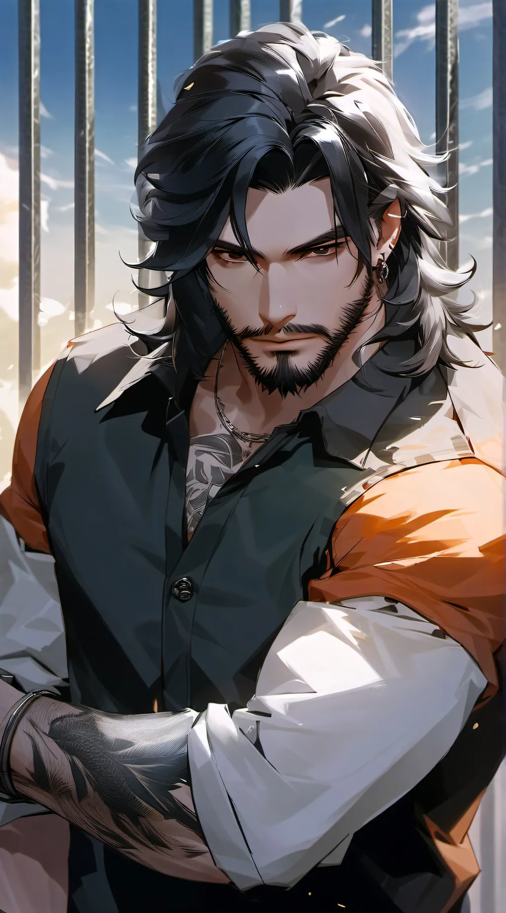 ai character: Enzo background