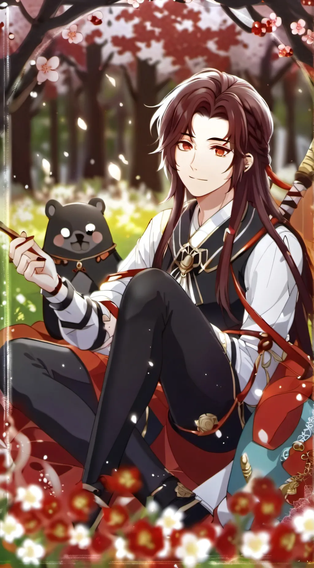 ai character: leo background