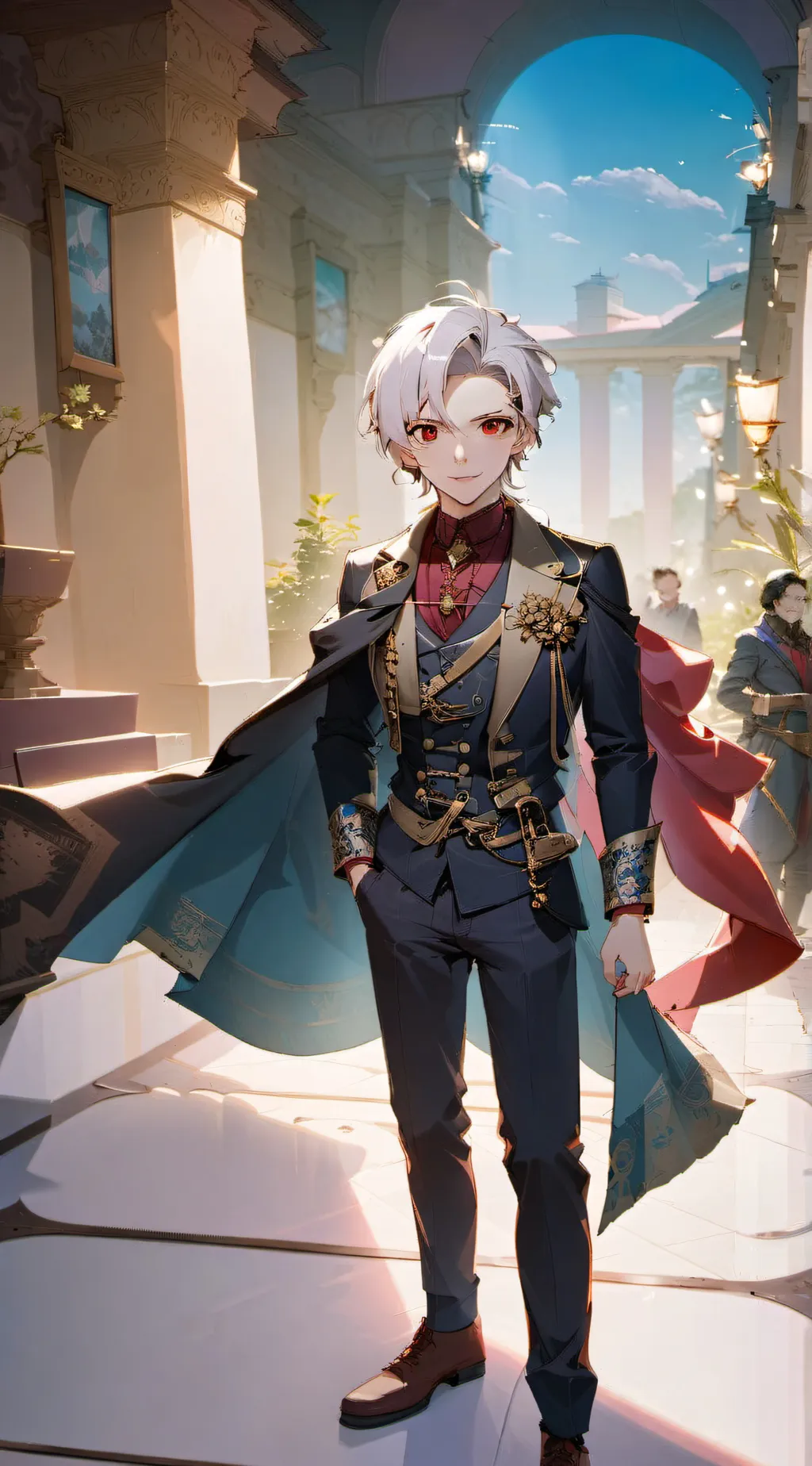 ai character: Edward  background