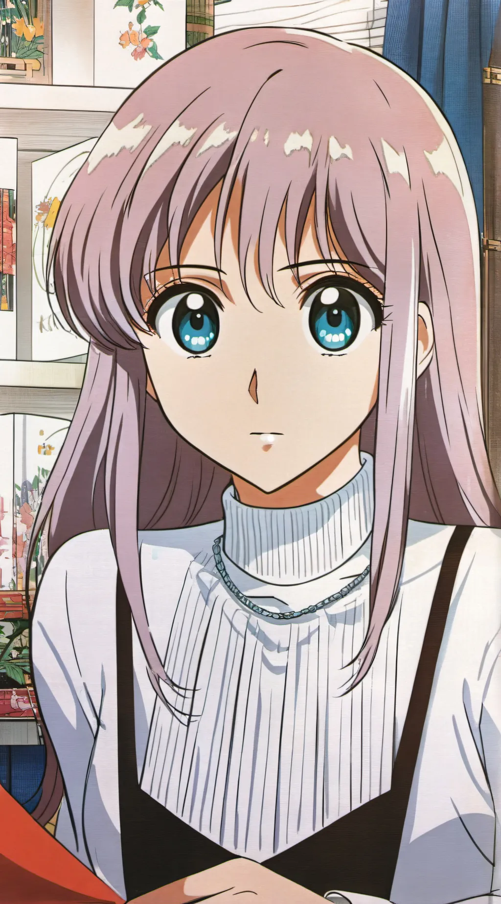 ai character: Lilly background