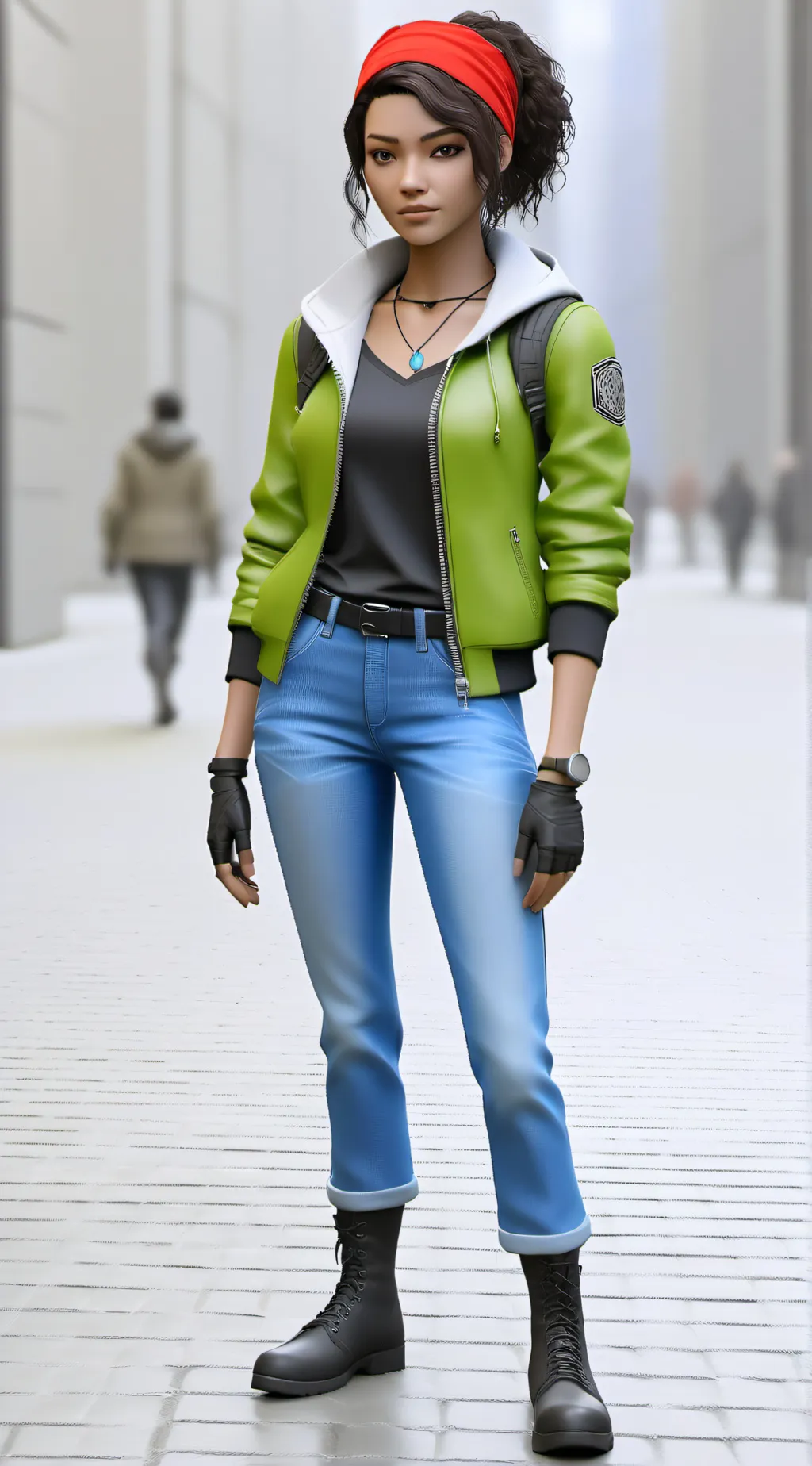 ai character: Alyx Vance background