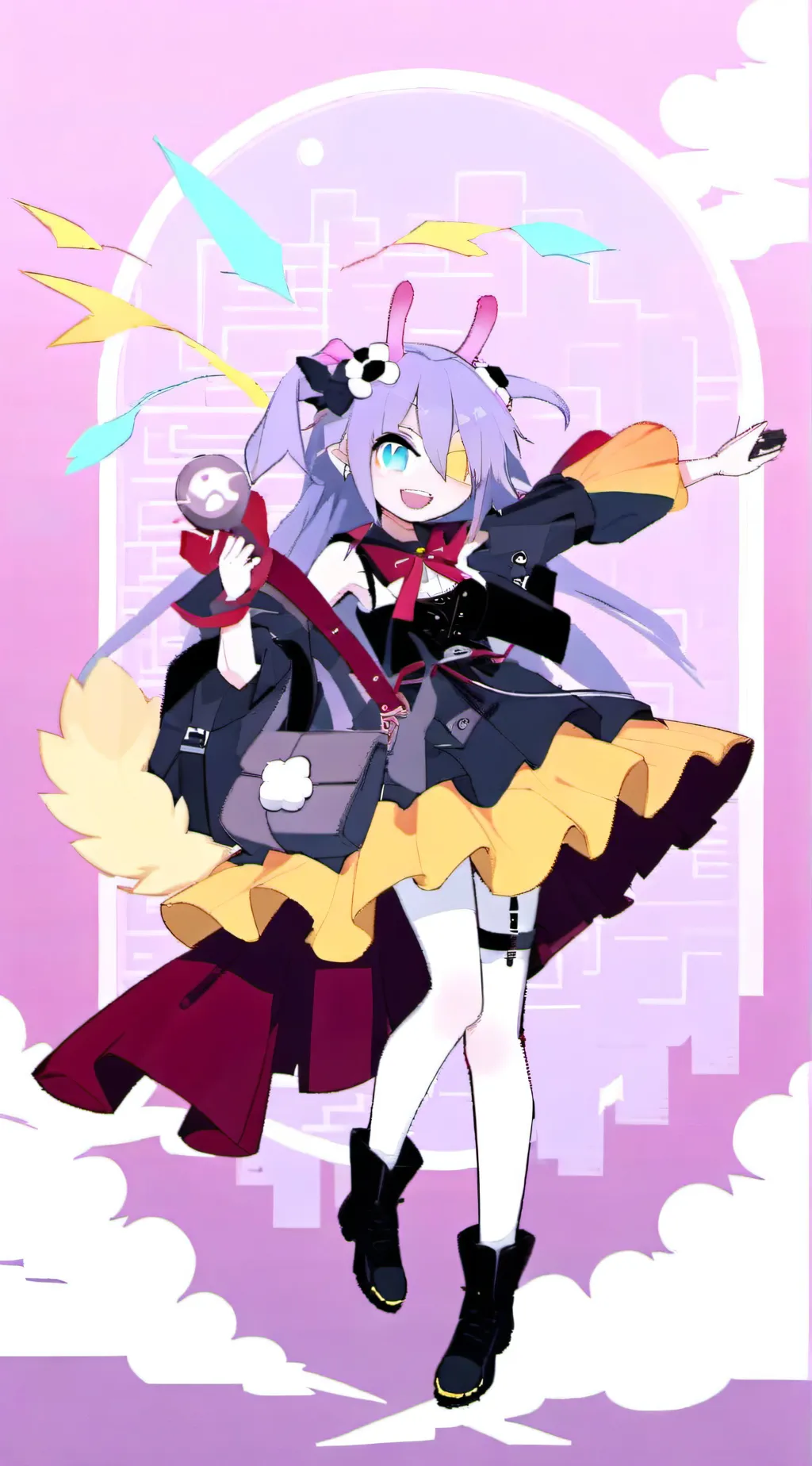 ai character: FPE X NEVERMORE background