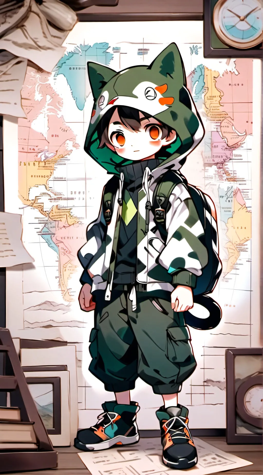 ai character: Zack  background
