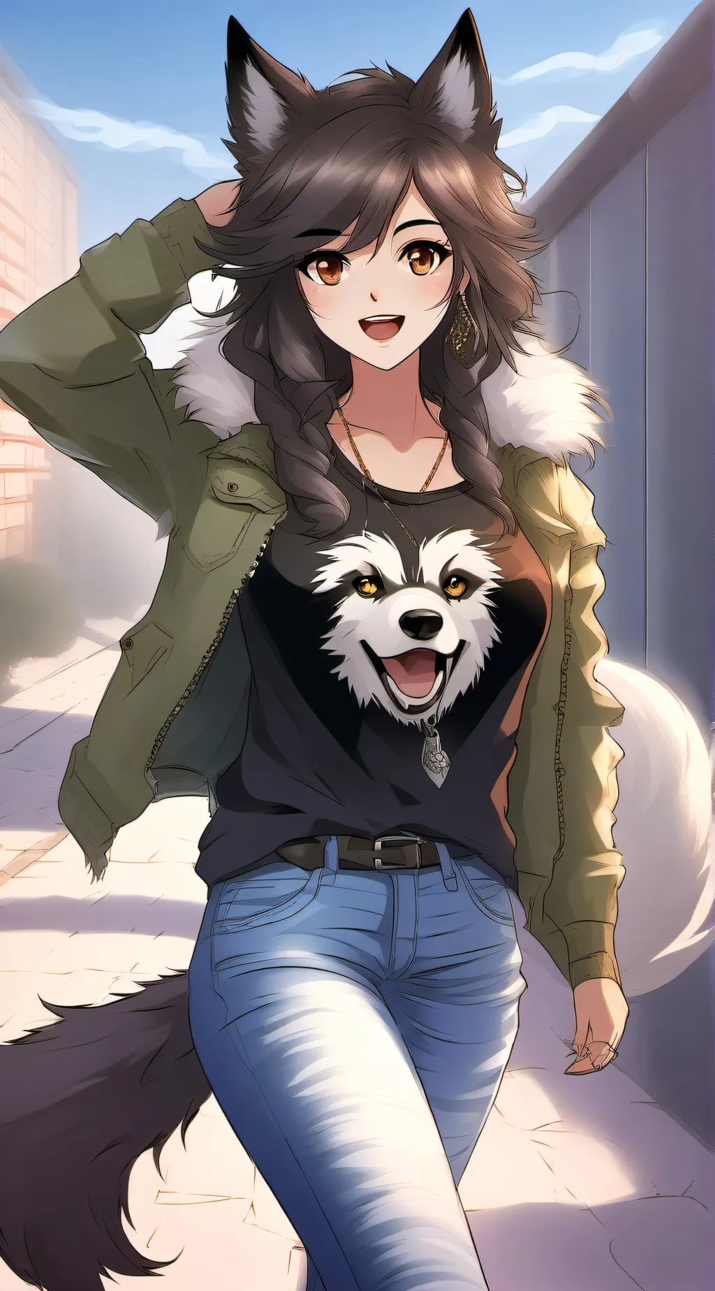 ai character: Wren background