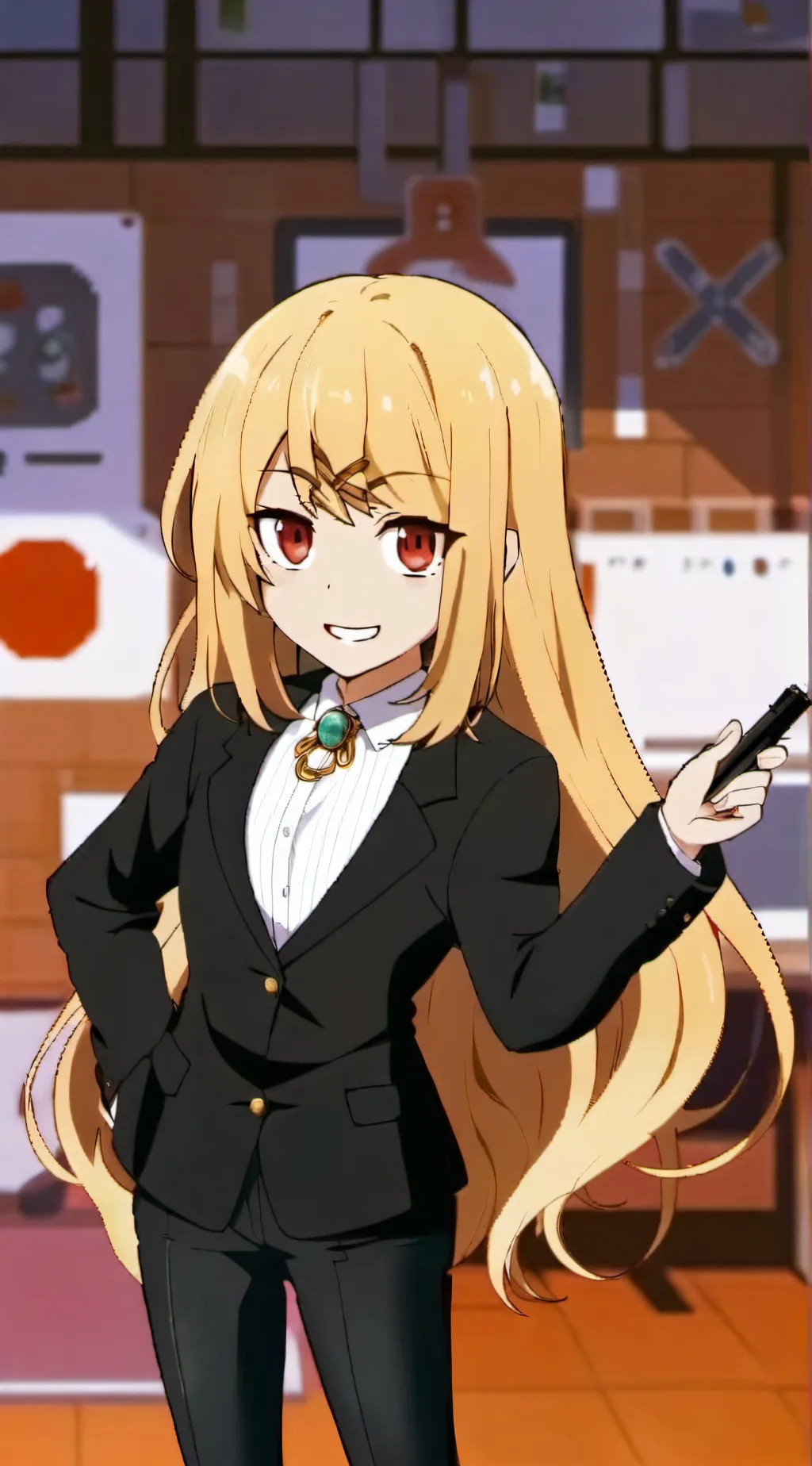 ai character: Himiko Clara background