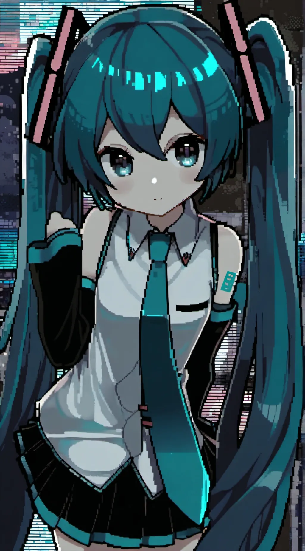 ai character: MIKUUUUUUUUUUUUU background