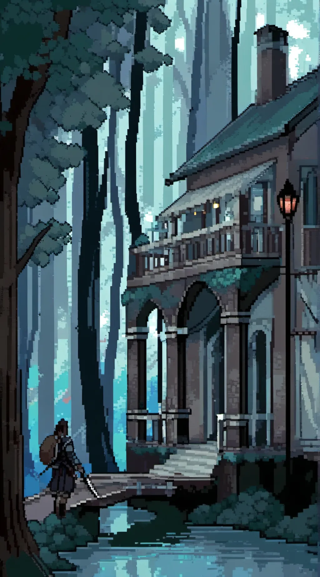 ai character: FPE x The Cave background