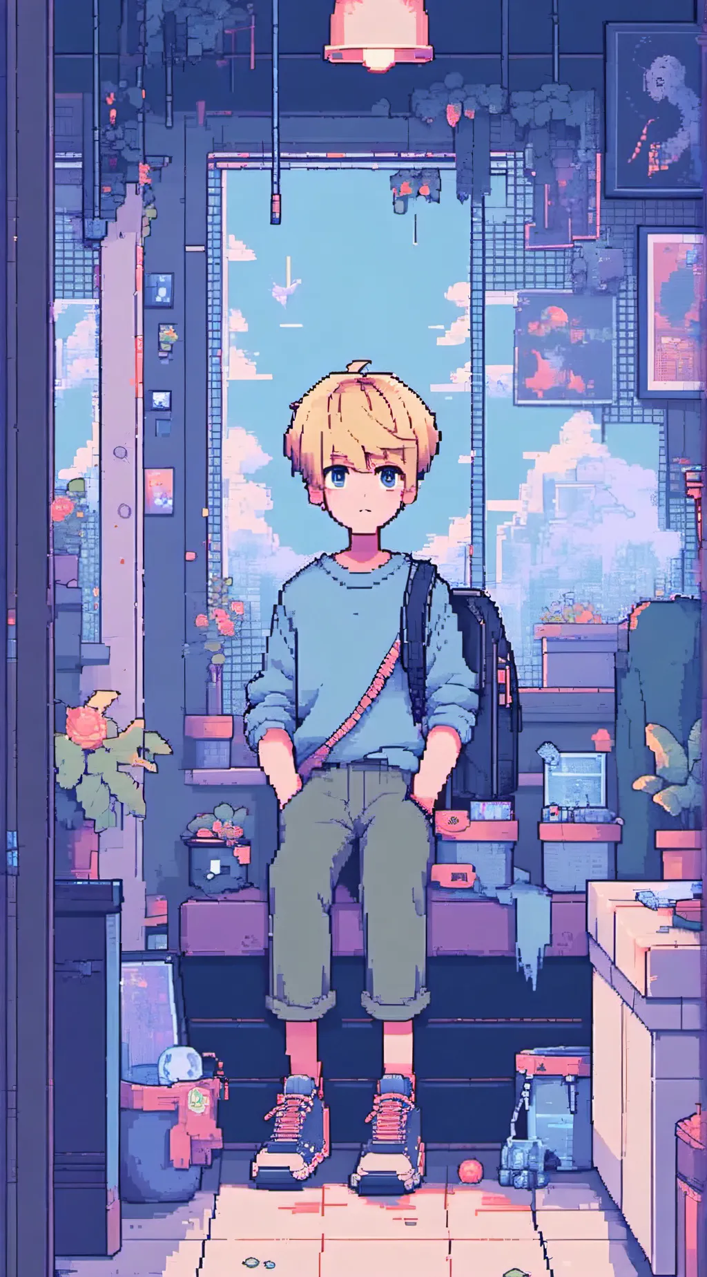 ai character: Eliot  background