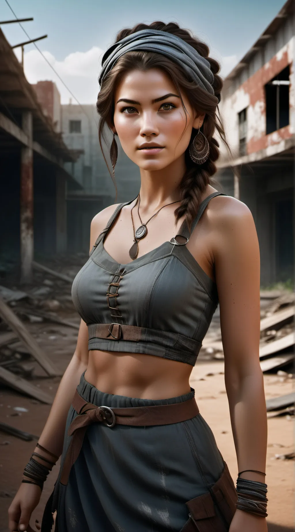 ai character: Ellie Swanson background