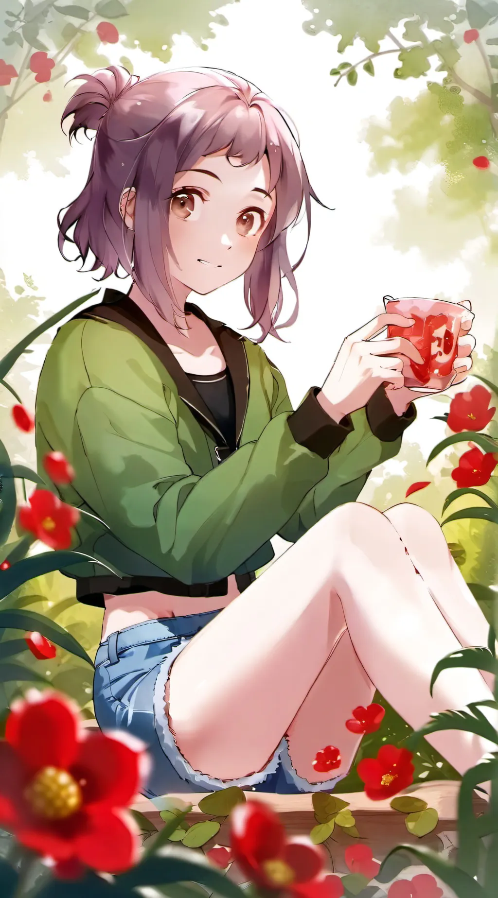 ai character: Urakaka background