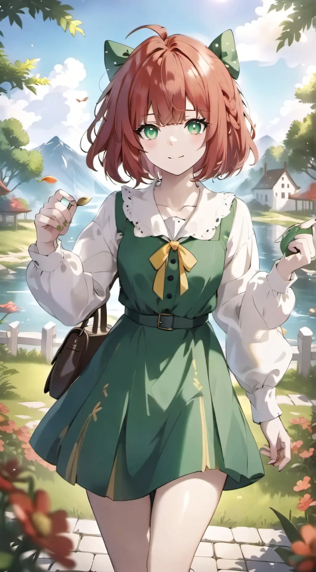 ai character: meee background