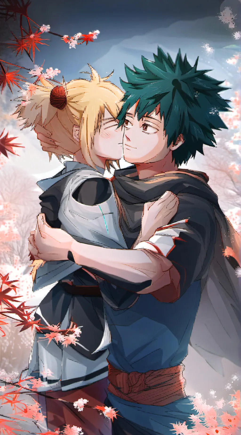 ai character: deku x toga background