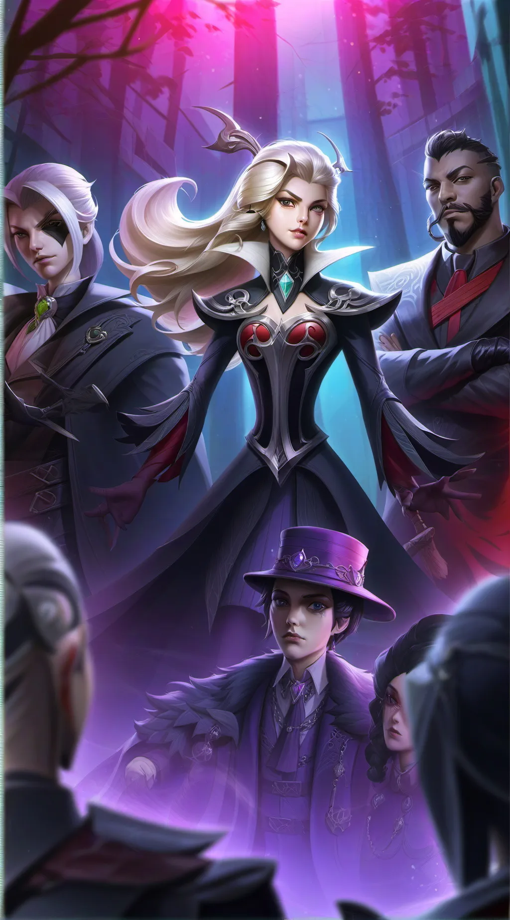 ai character: Mobile legends background