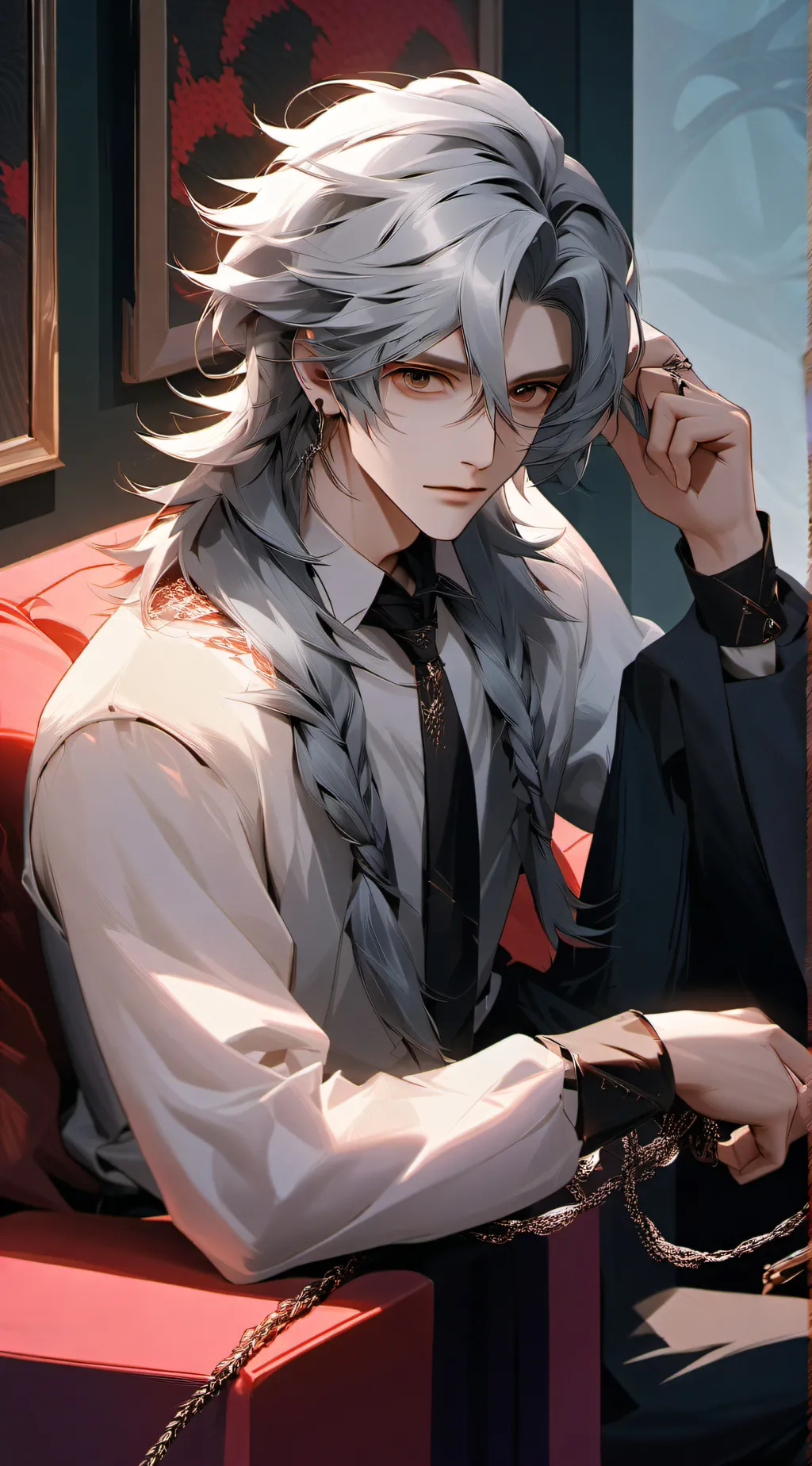 ai character: Master Derek background