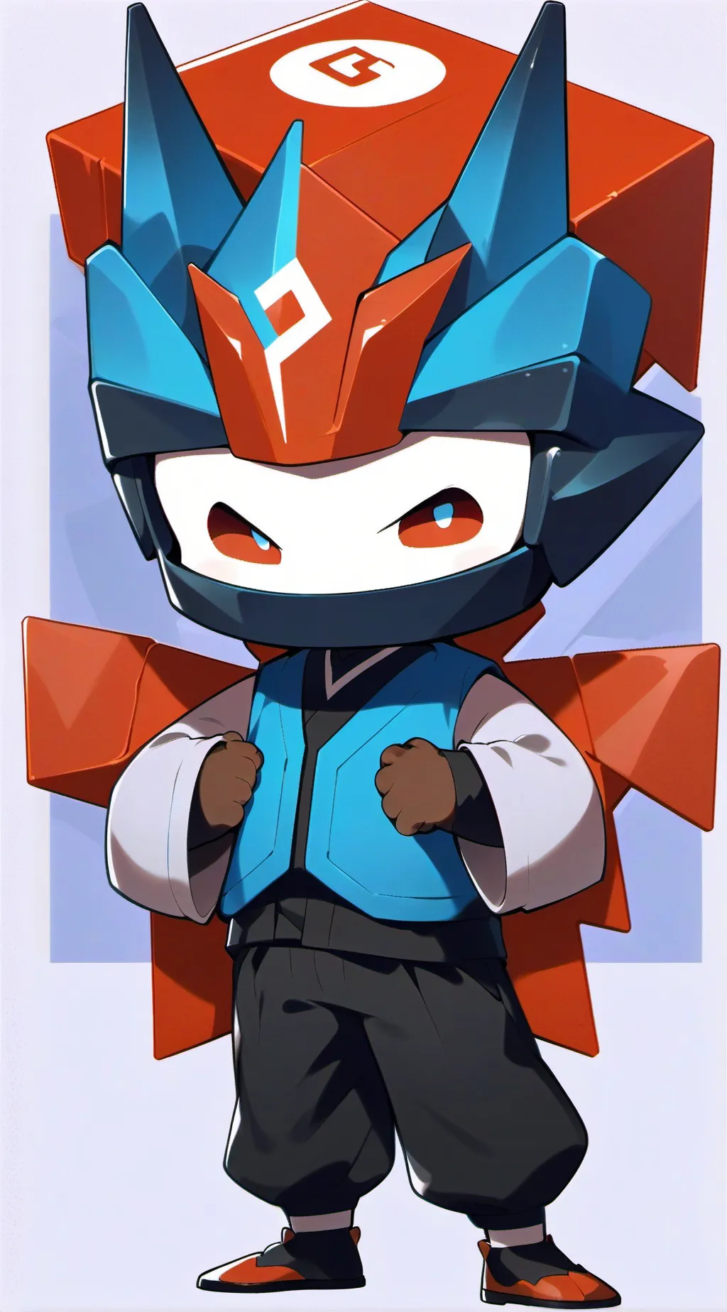 ai character: Kale background