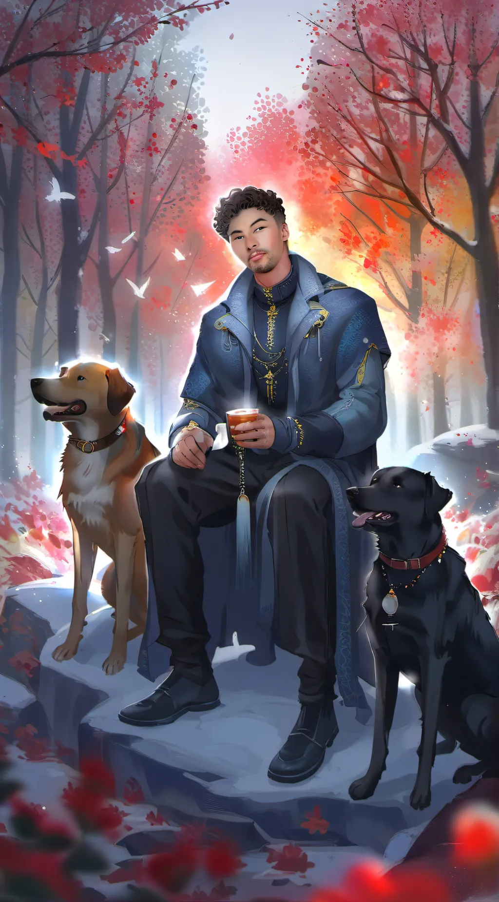 ai character: kevin background