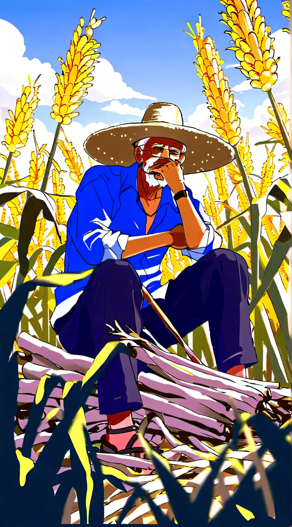ai character: mexico background