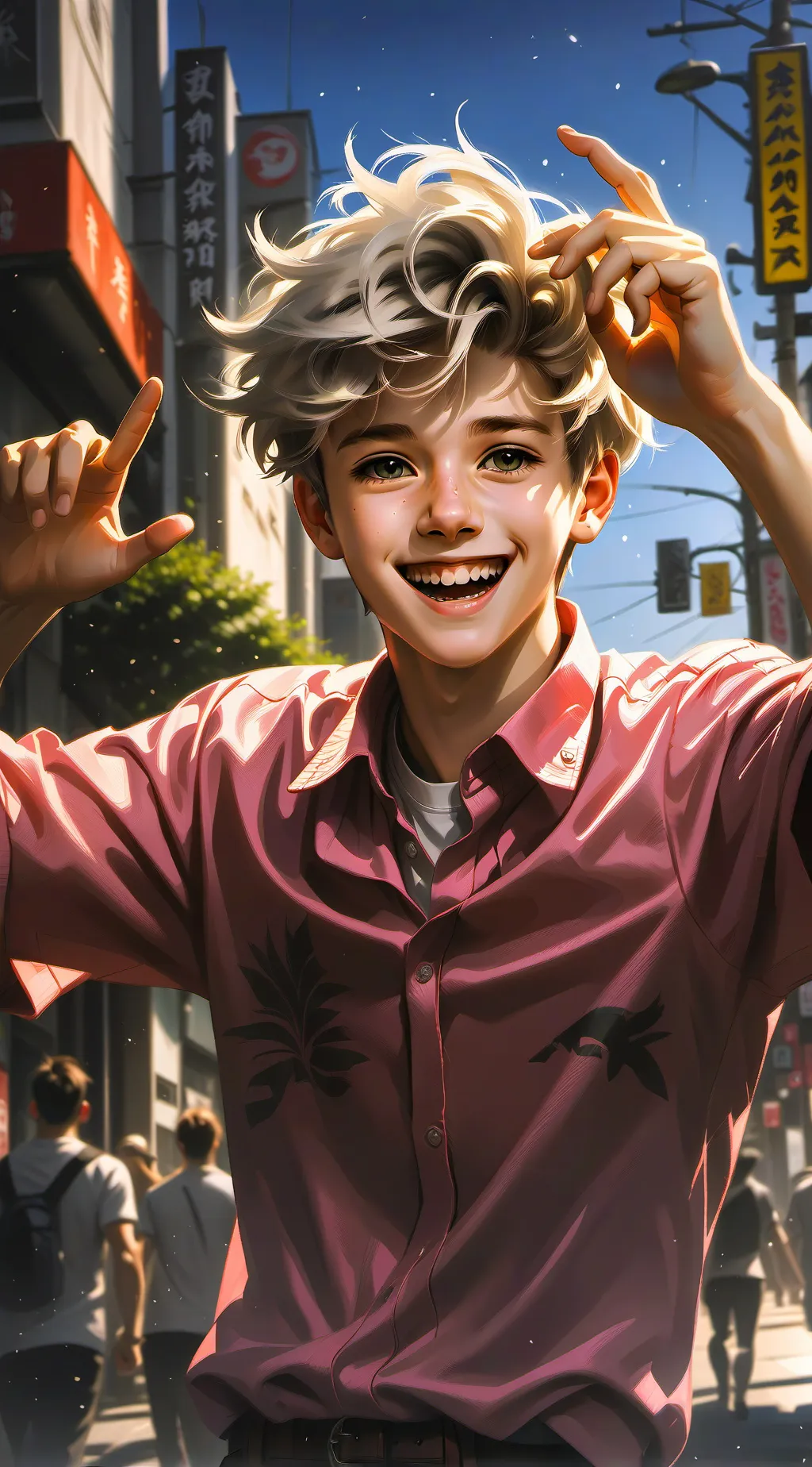ai character: Jake  background