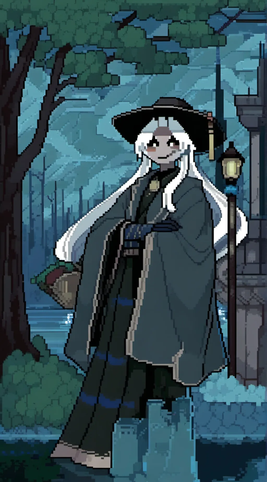 ai character: Secret Keeper background
