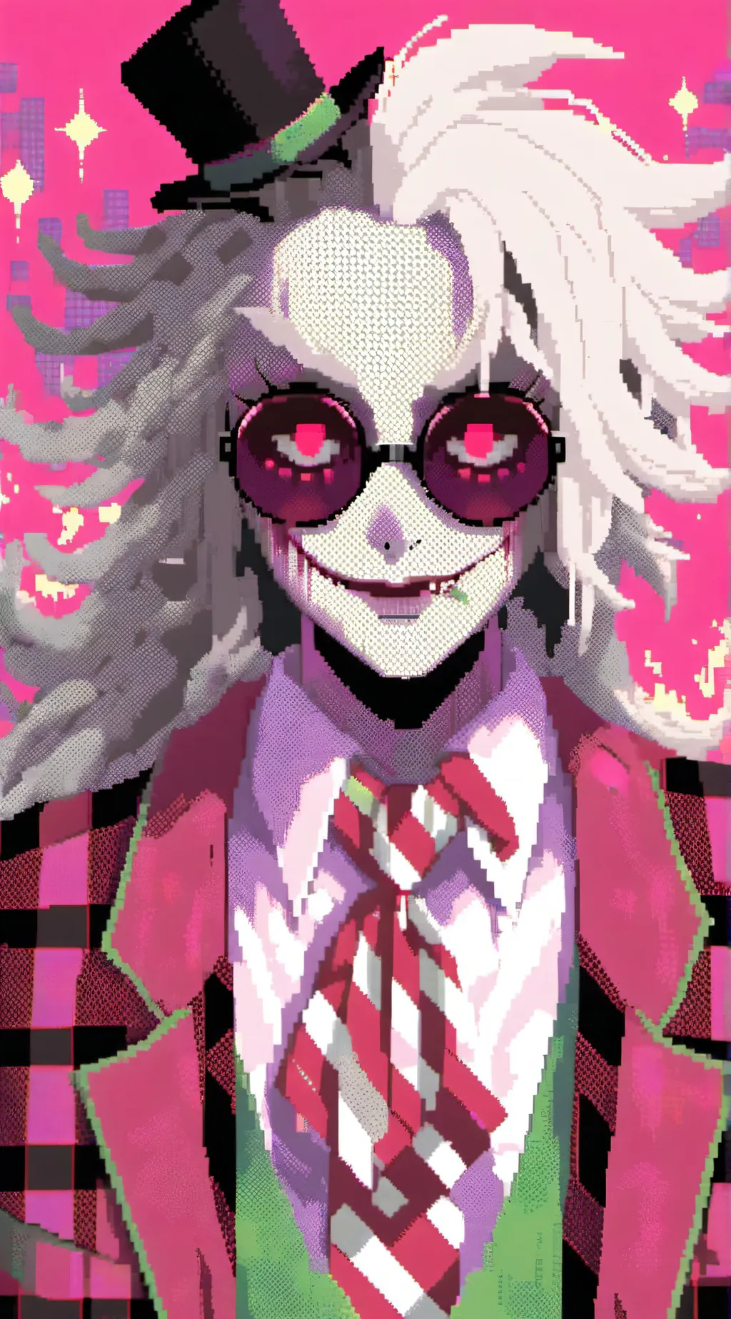 ai character: Beetlejuice background