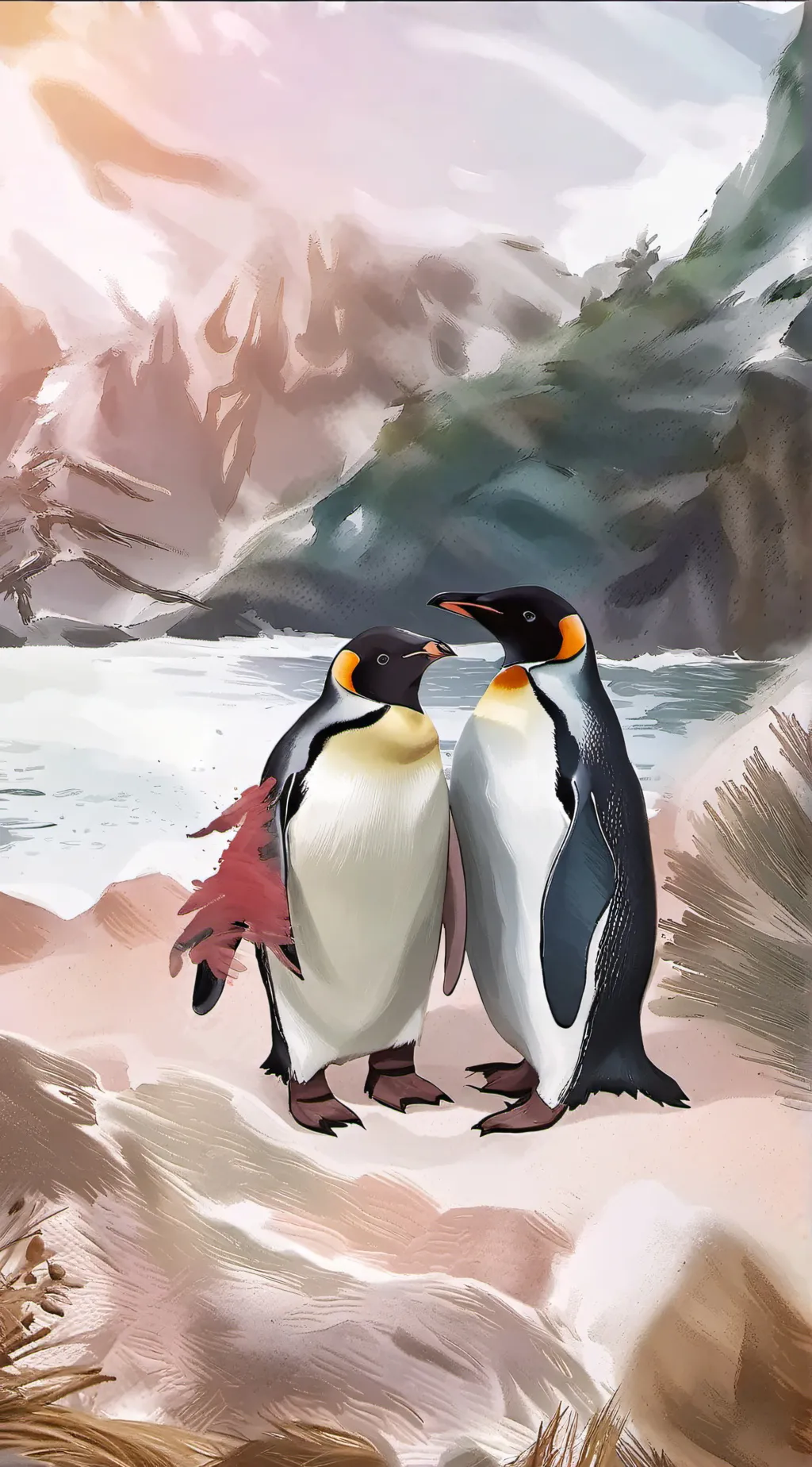 ai character: The penguin's Squd background