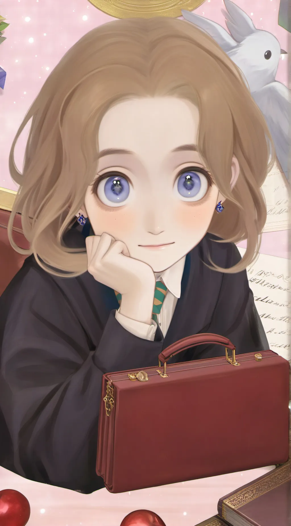 ai character: twighlight × HP  background
