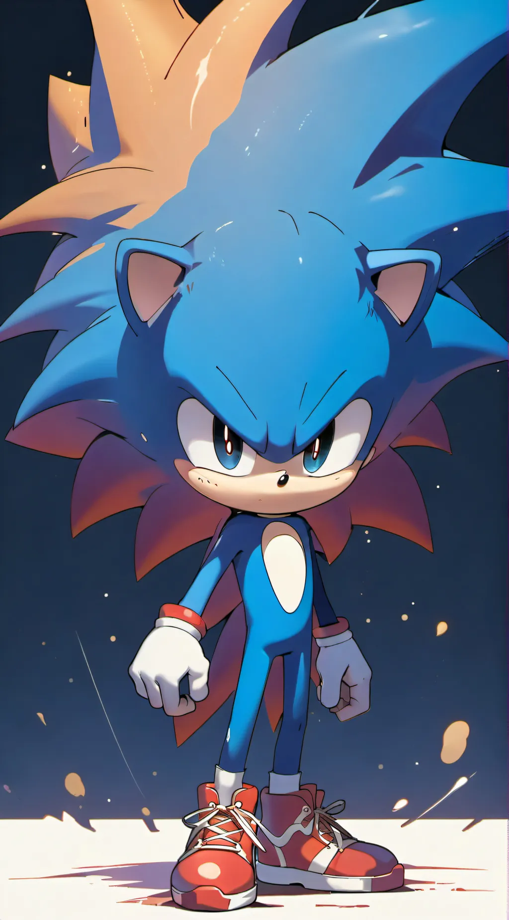 ai character: sonic background