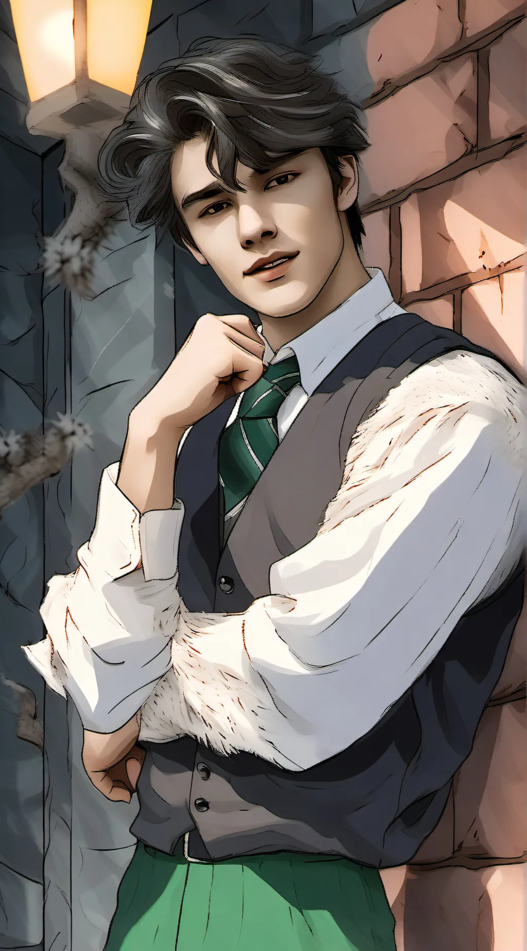 ai character: Lorenzo Berkshire  background