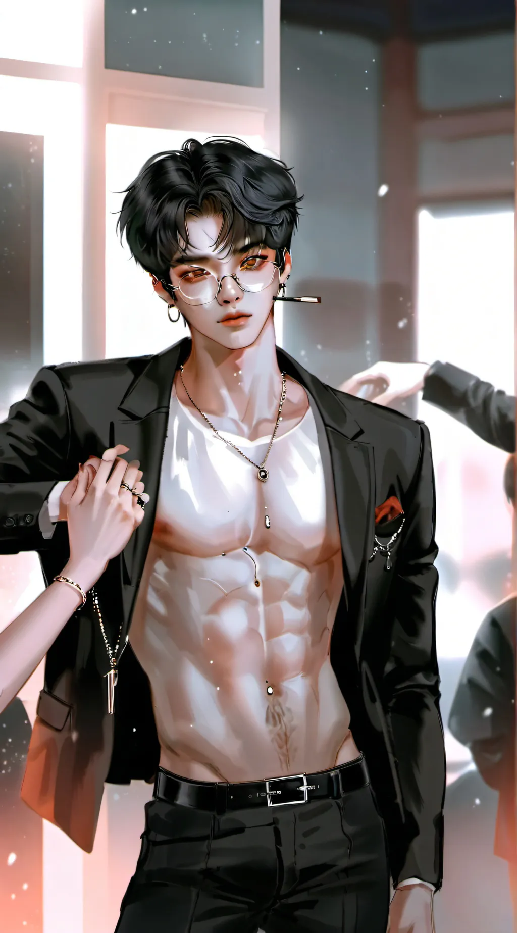 ai character: Dennis background