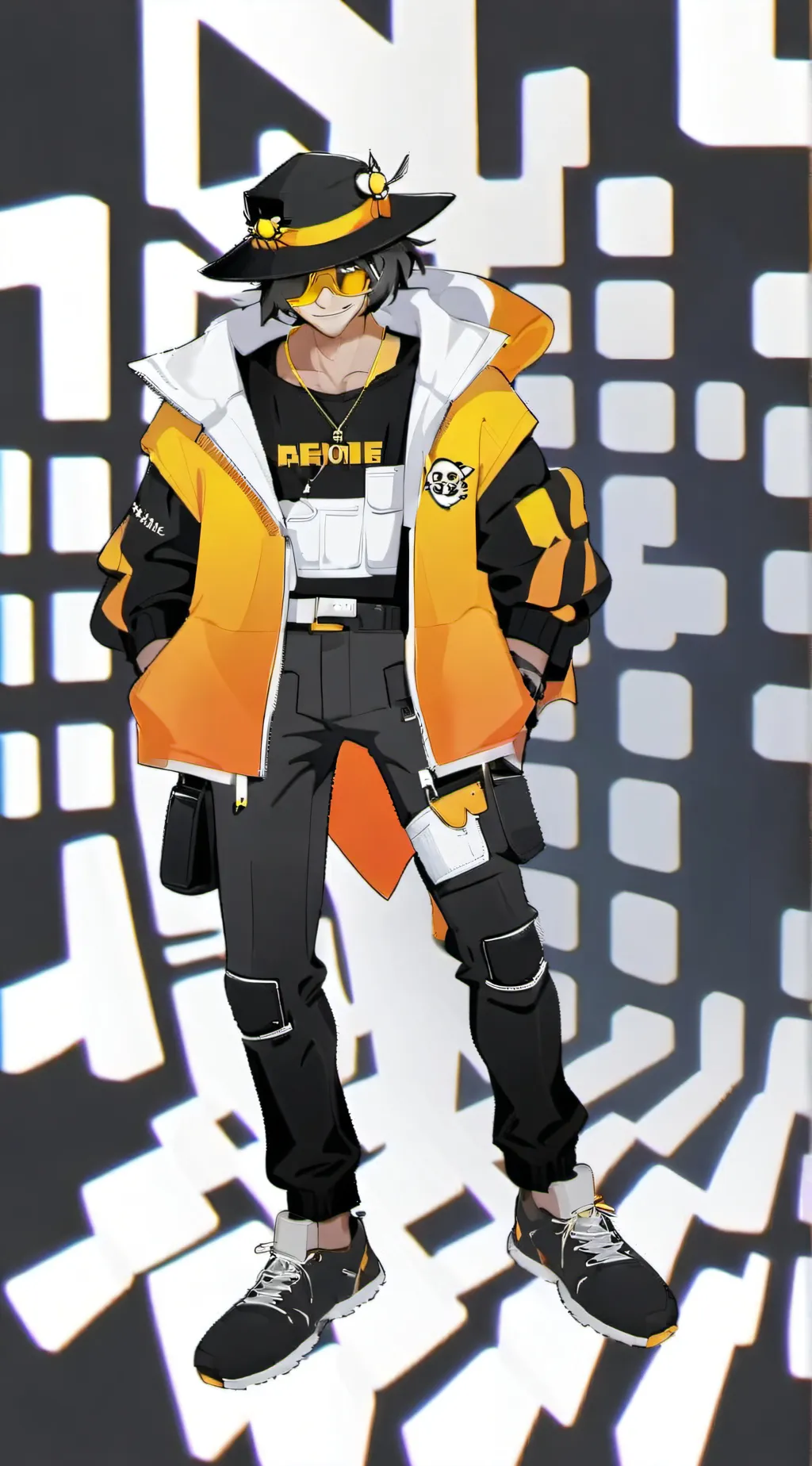 ai character: its_Cxldkid background