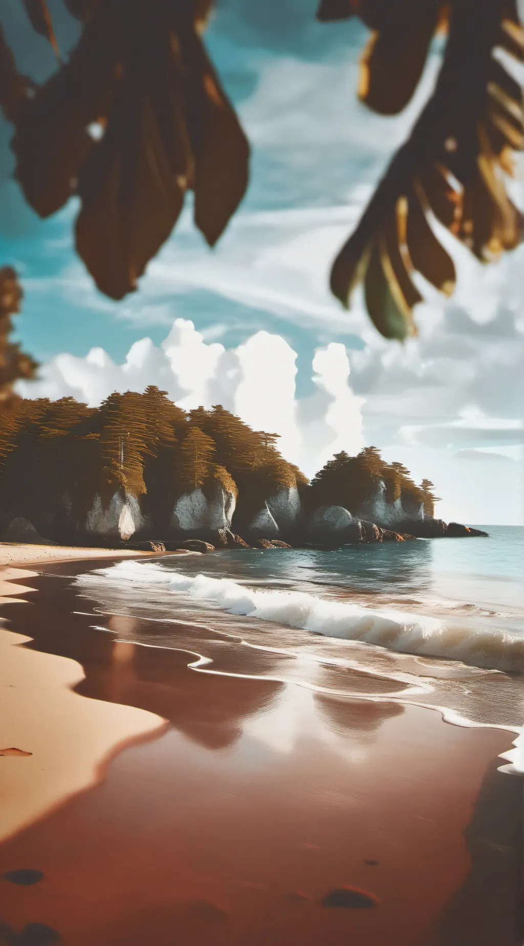 ai character: Mha Beach  background