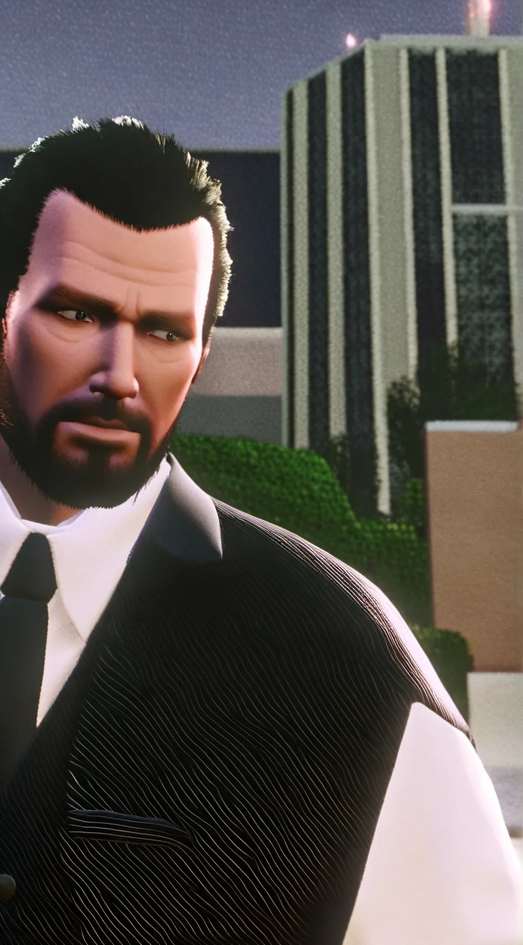 ai character: Michael de santa background
