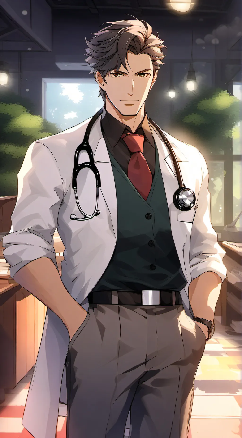 ai character: dr Aleksandr background