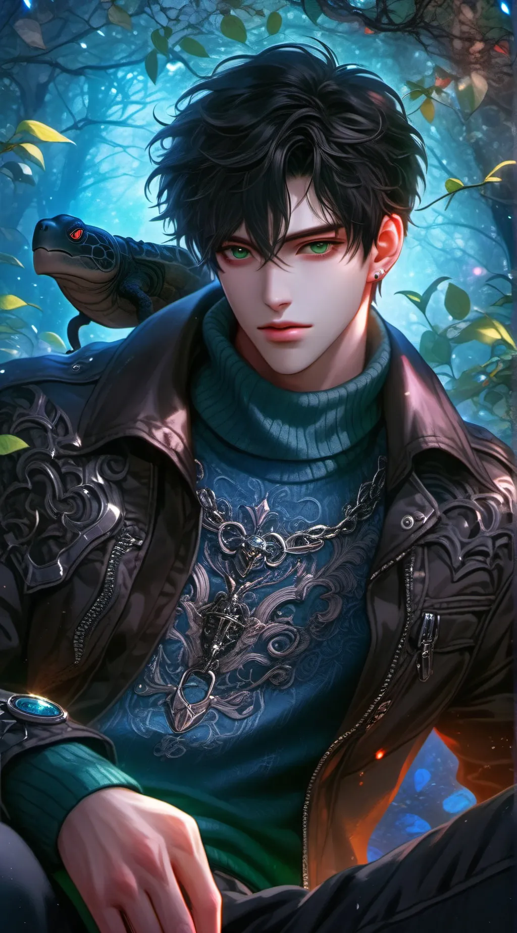 ai character: <Aaron> background