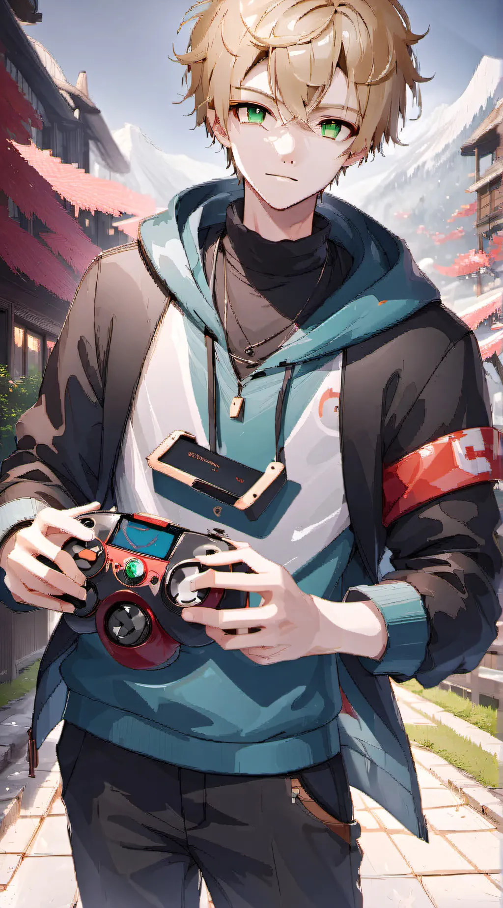 ai character: Elliot. K background