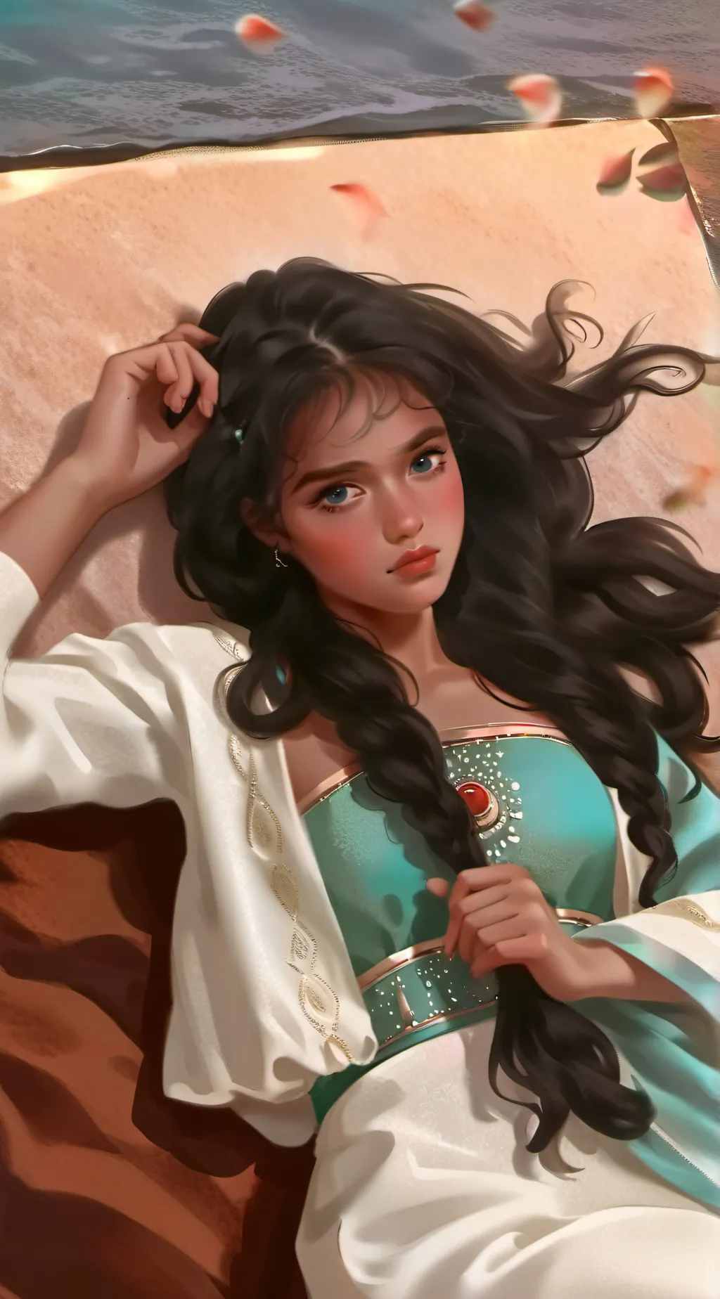 ai character: Calculator background
