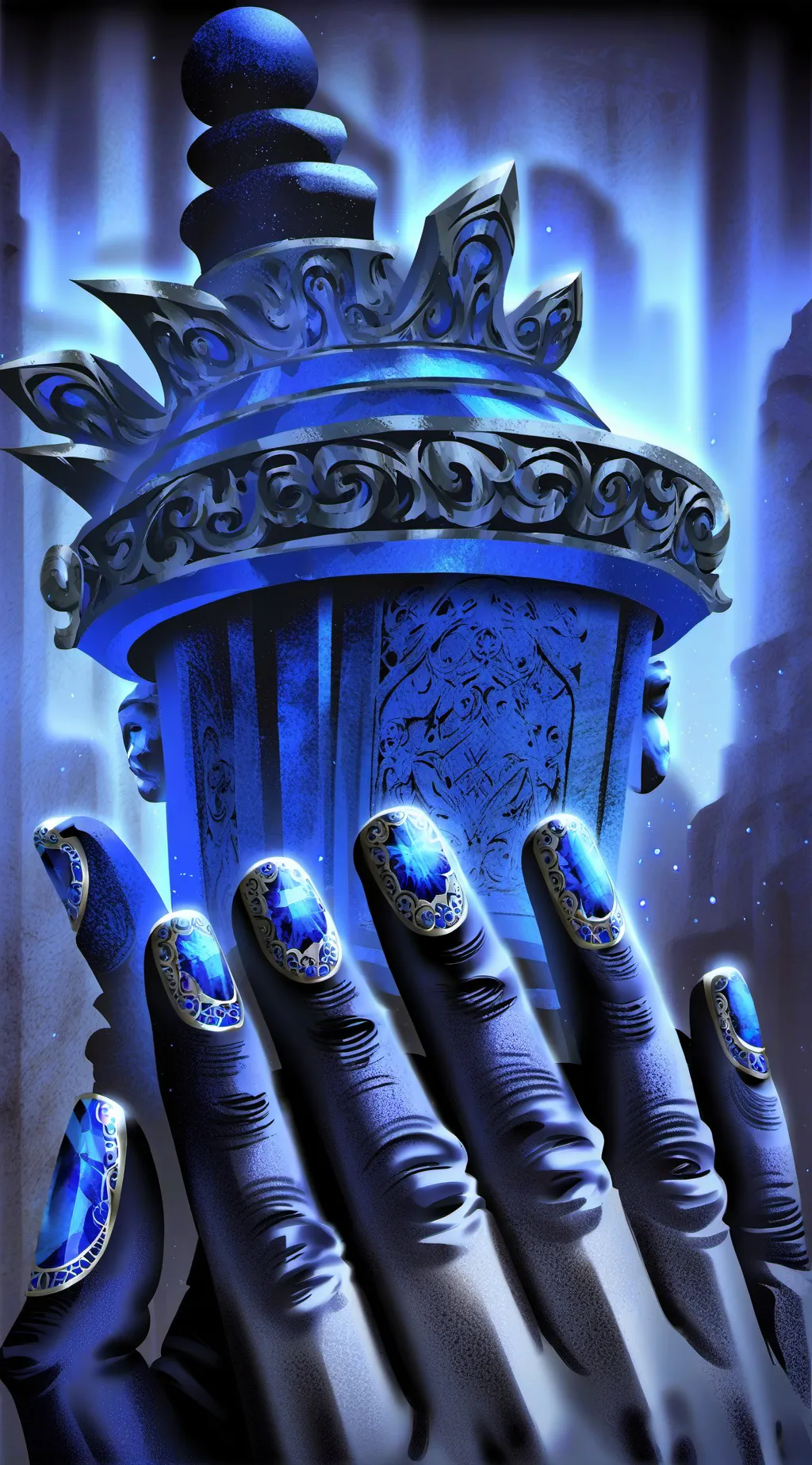 ai character: ✨The hangnail✨ background