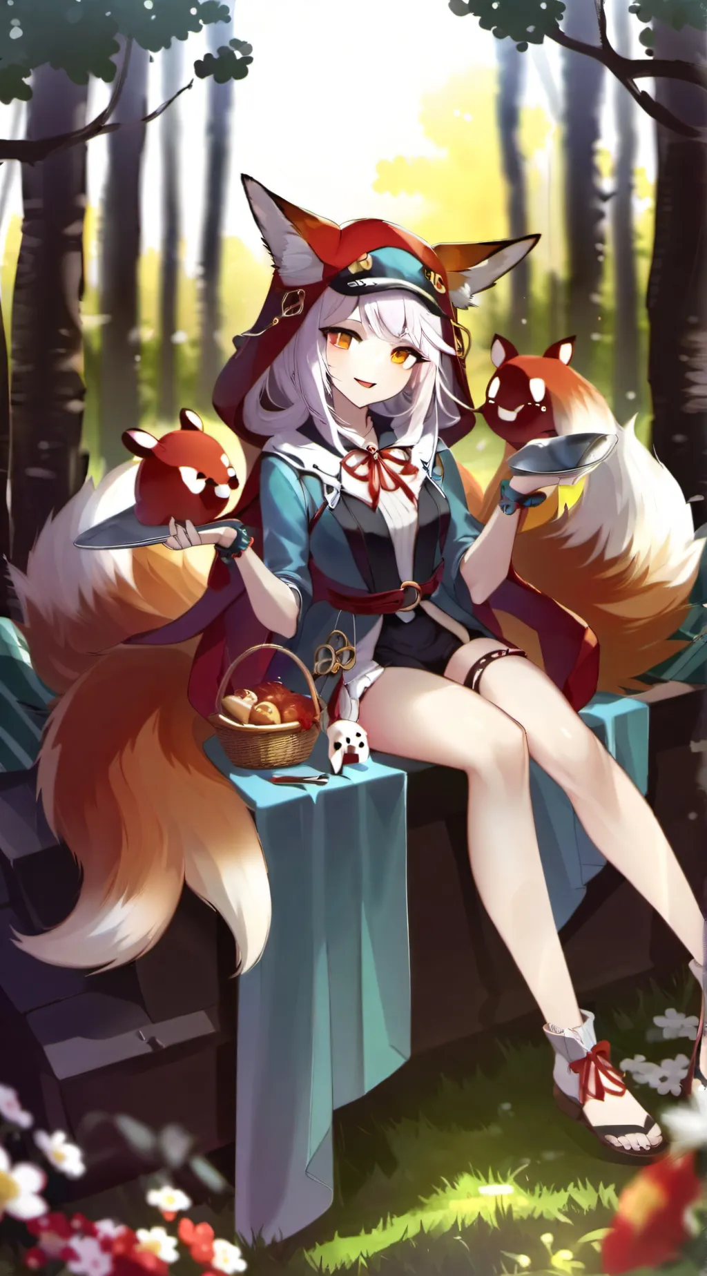 ai character: emily background