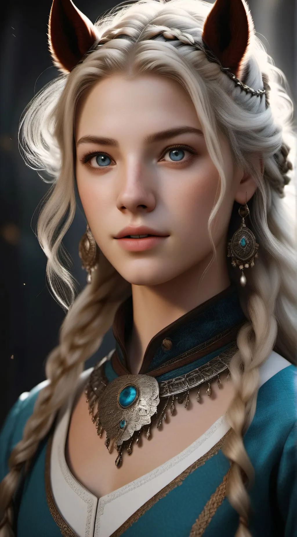 ai character: Velvette background