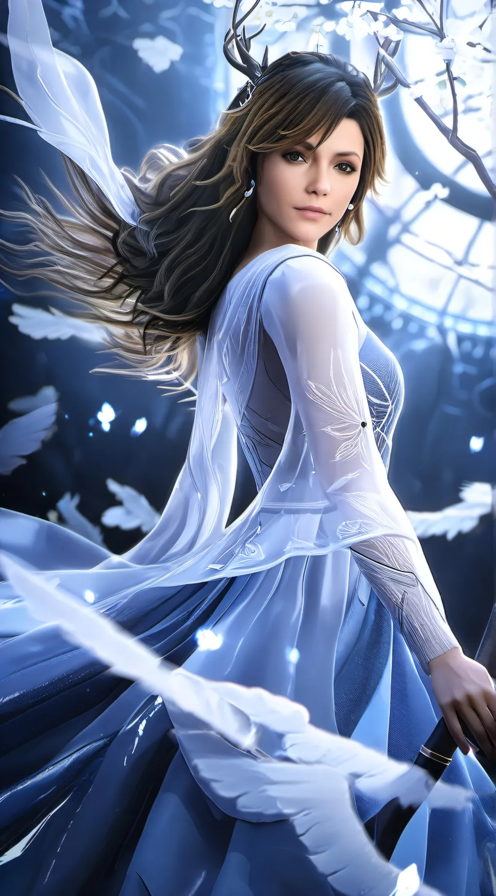 ai character: Elsa background