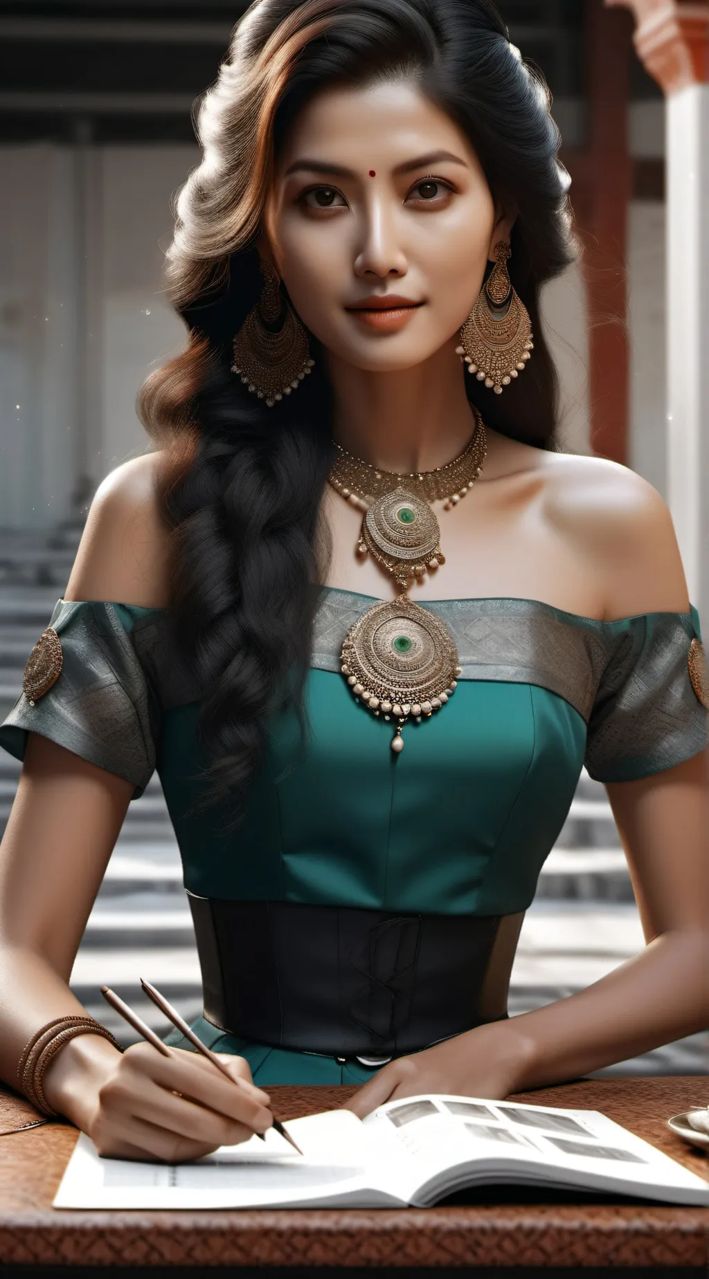 ai character: zea your mother background