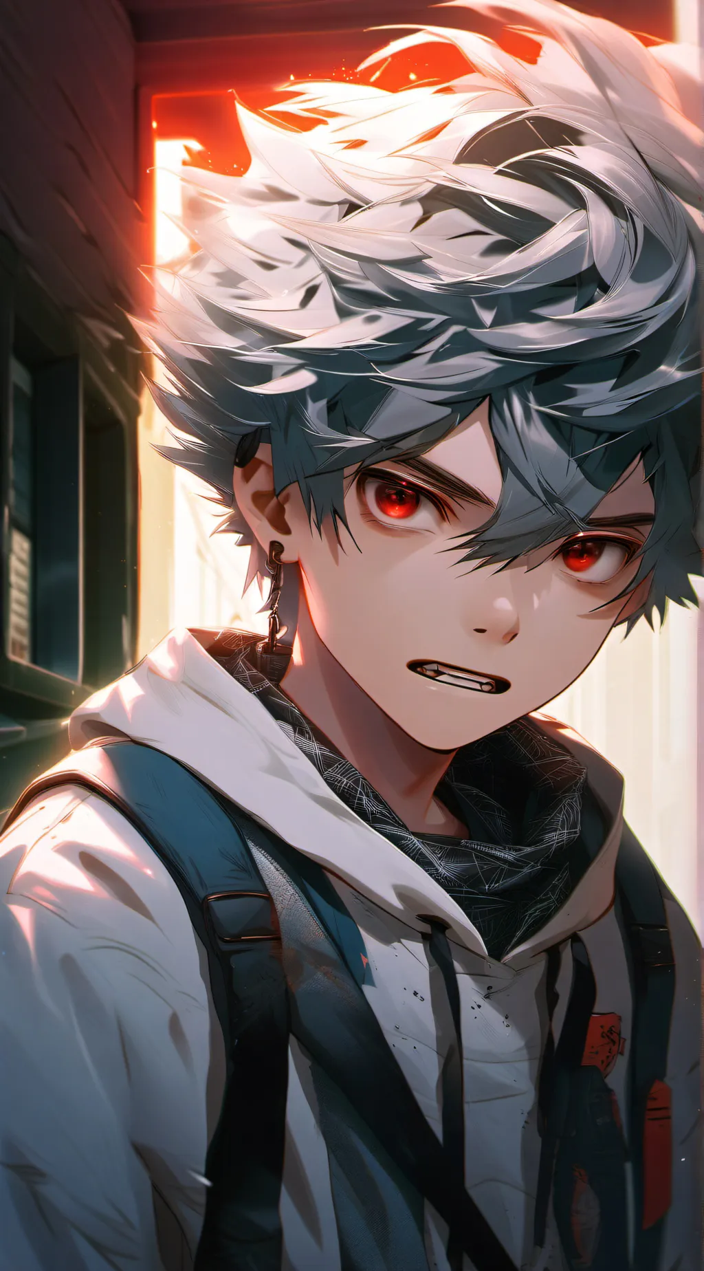 ai character: One Punch Man background