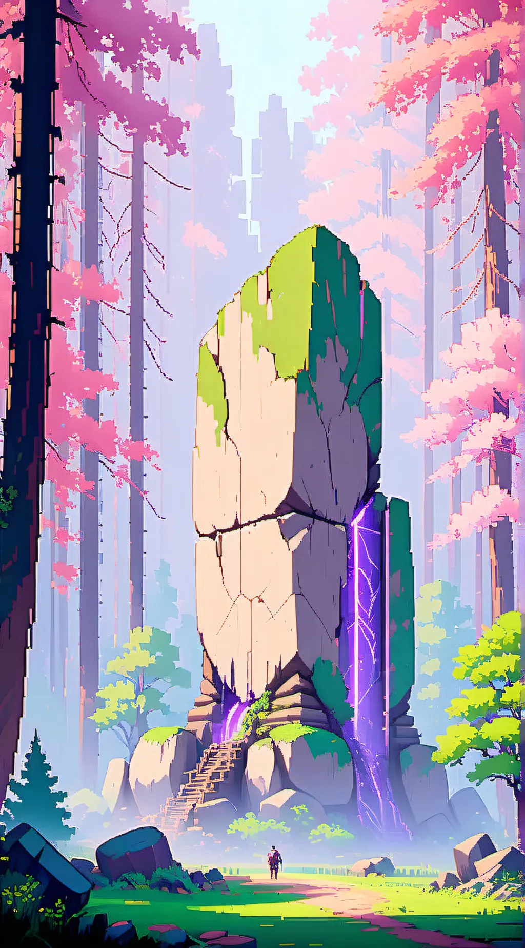 ai character: Rift Monolith background