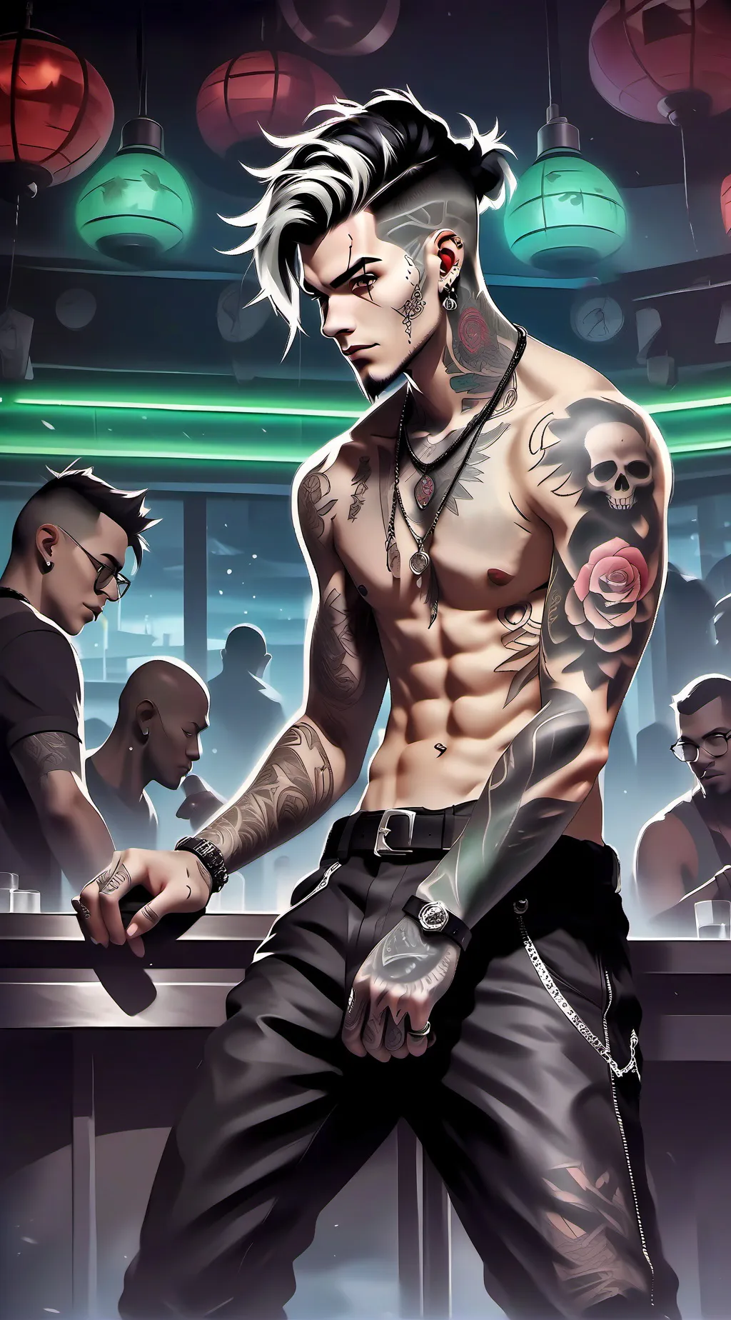 ai character: Dominic background