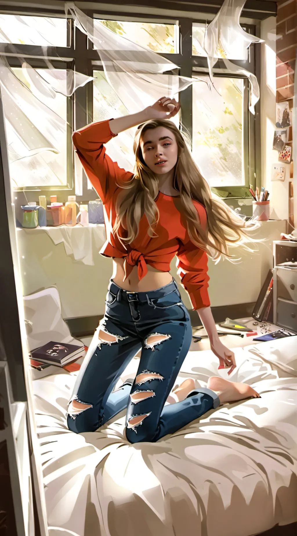 ai character: Emma background