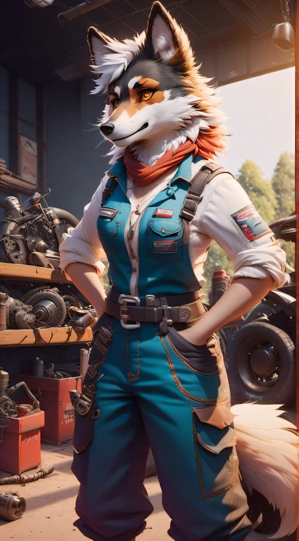 ai character: Charlie  background