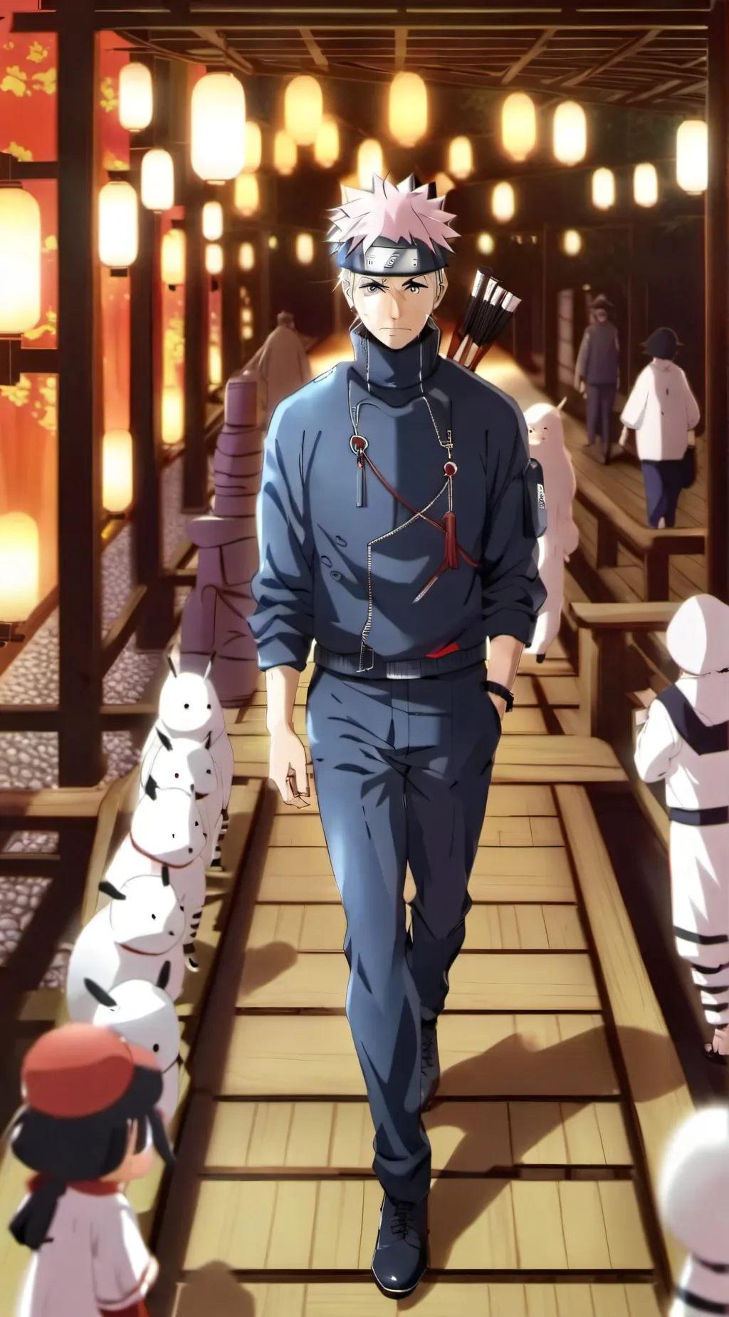 ai character: Baruto  background