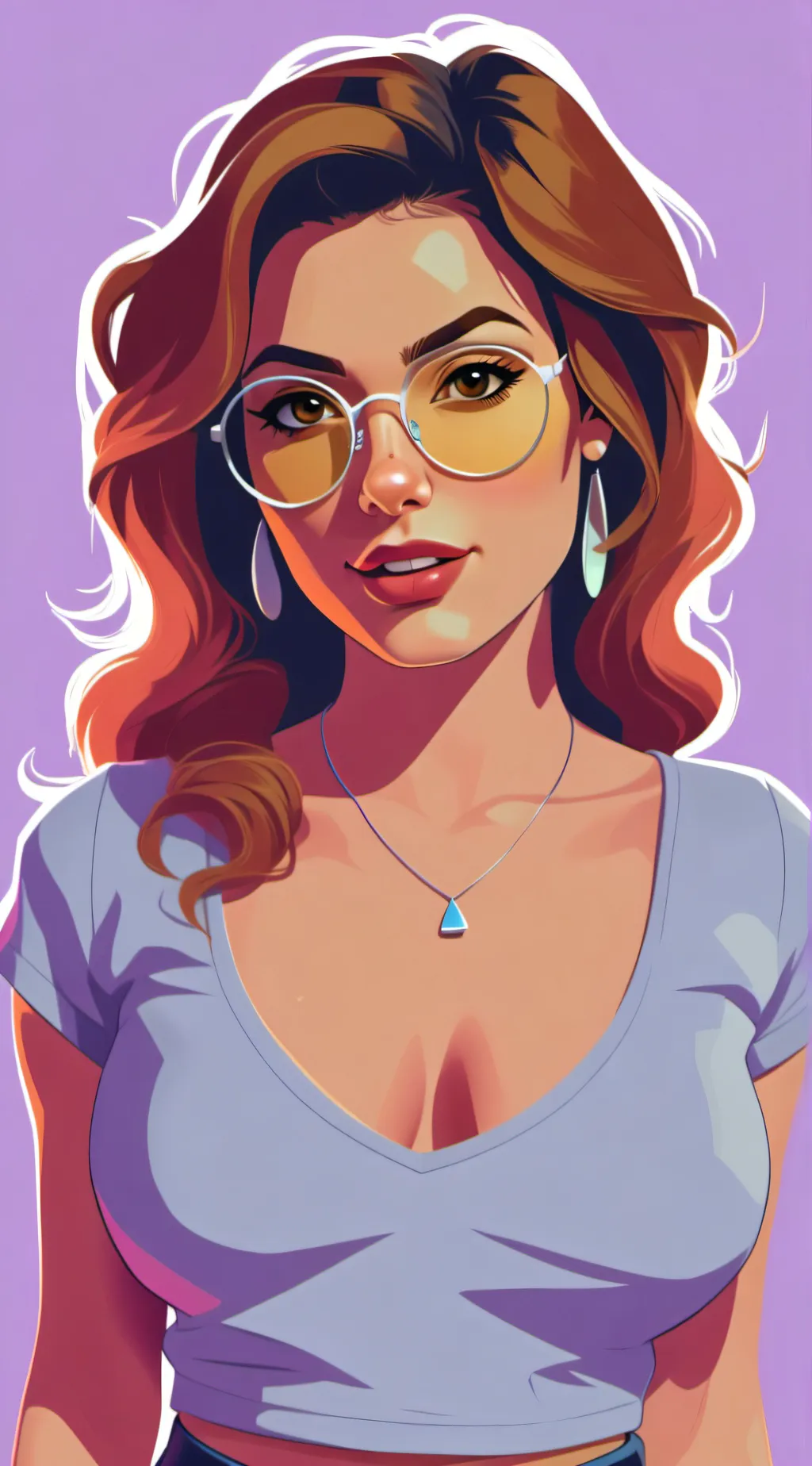 ai character: Yvette background