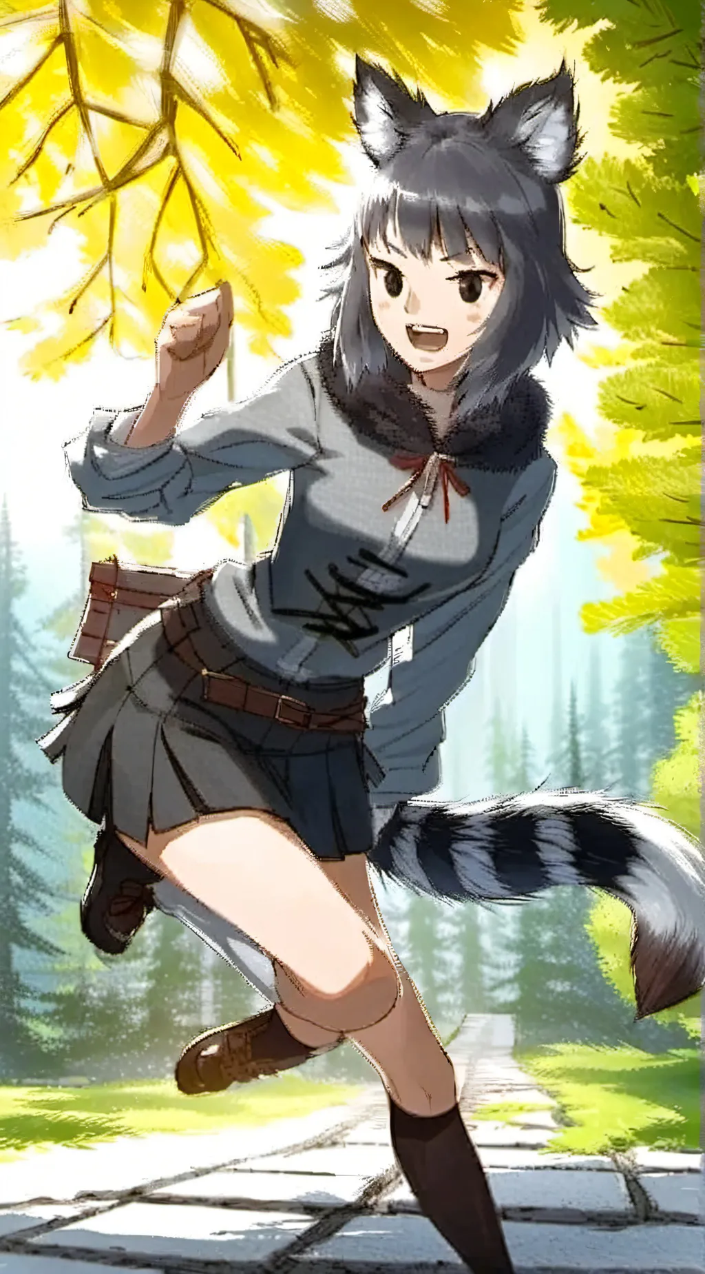 Talkie AI - Chat with Raven (Raccoon)
