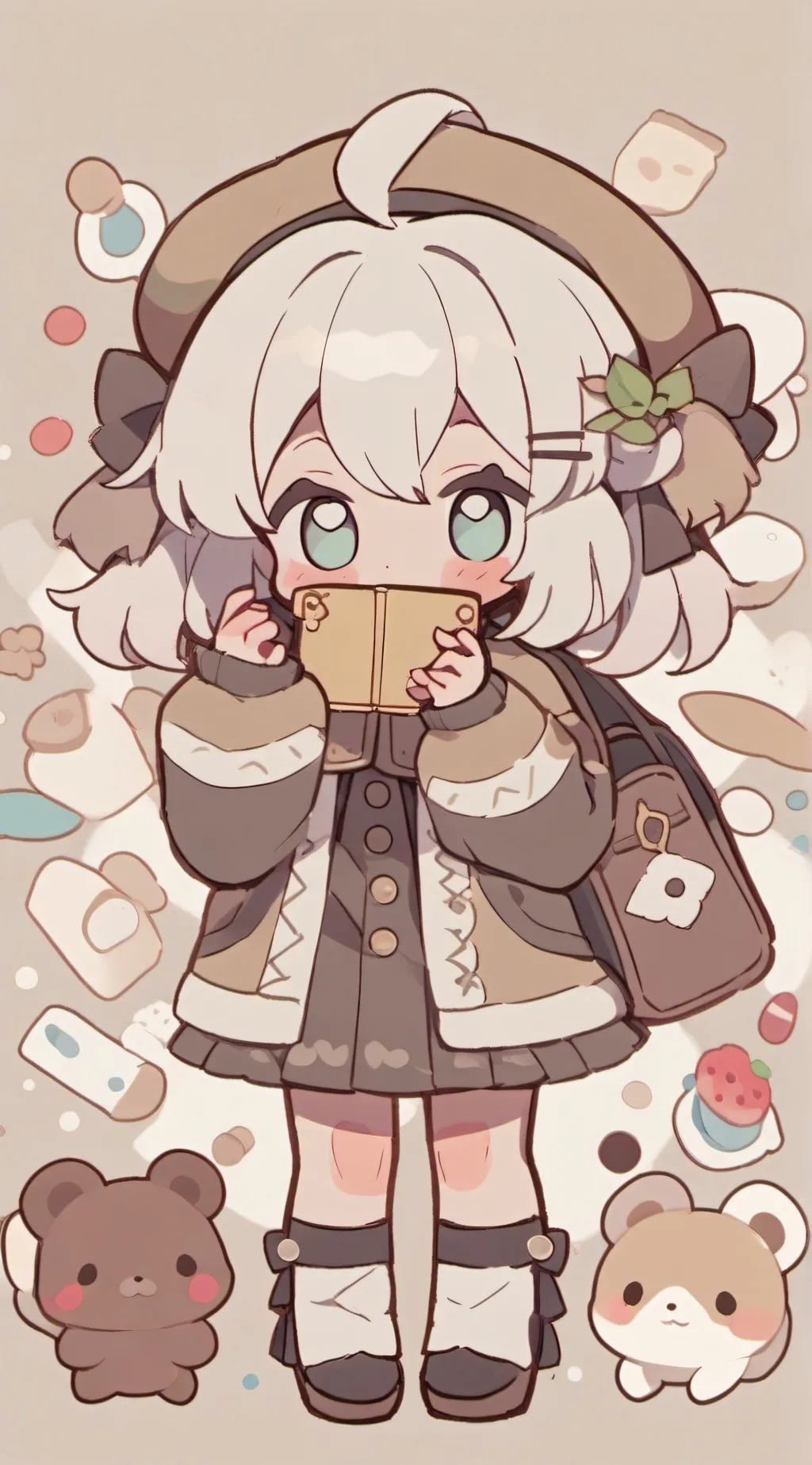 ai character: Hh background